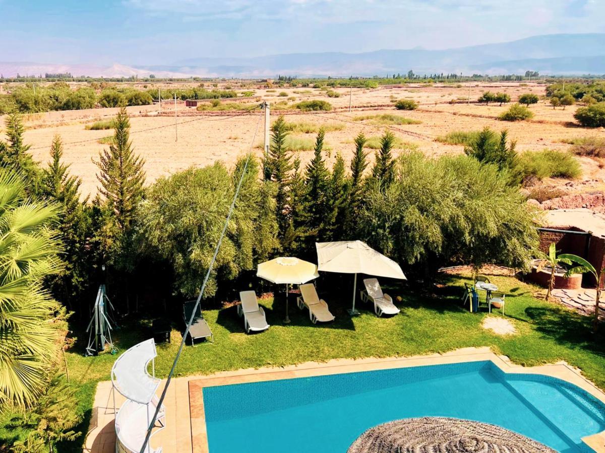 מרקש Ilafe Farmhouse, Villa Avec Piscine Chauffee Privee Et Jacuzzi Pour Familles מראה חיצוני תמונה