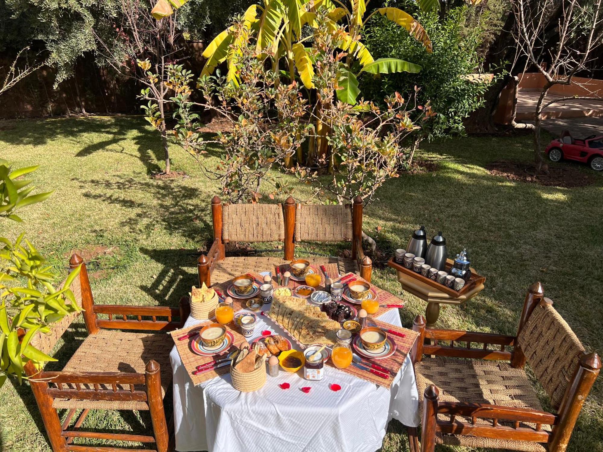 מרקש Ilafe Farmhouse, Villa Avec Piscine Chauffee Privee Et Jacuzzi Pour Familles מראה חיצוני תמונה