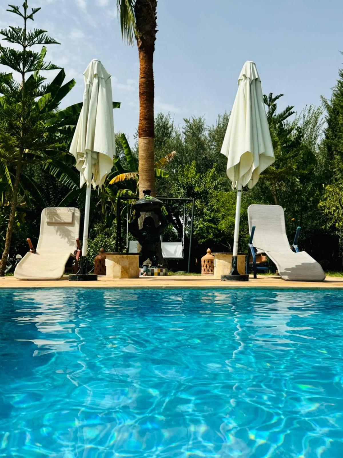 מרקש Ilafe Farmhouse, Villa Avec Piscine Chauffee Privee Et Jacuzzi Pour Familles מראה חיצוני תמונה
